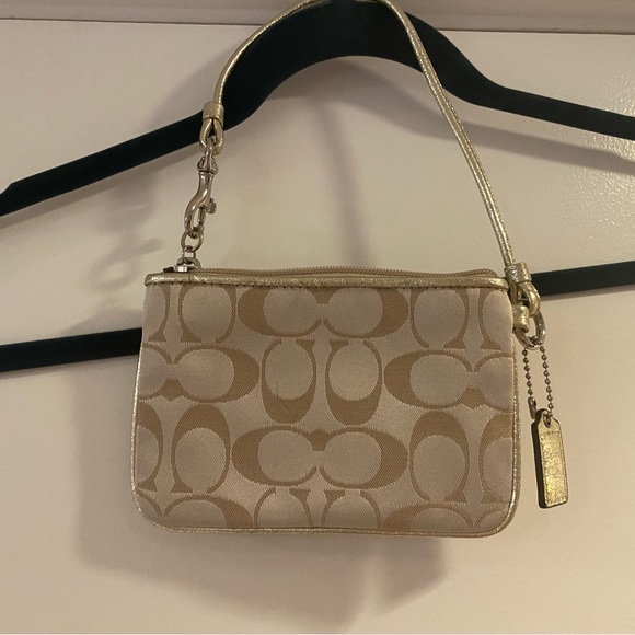 Y2K COACH X POPPY VINTAGE MINI BAG/WRISTLET - Picture 2 of 6